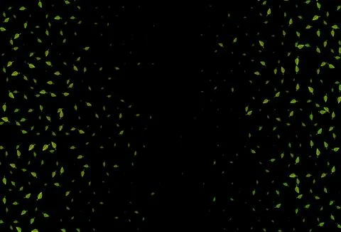 Dark Green, Yellow vector sketch layout. Stock Illustration