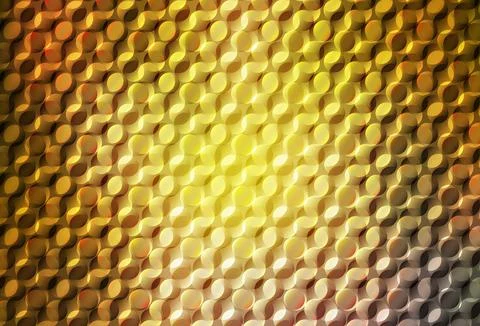 Dark Green, Yellow vector template with circles. Stock Illustration