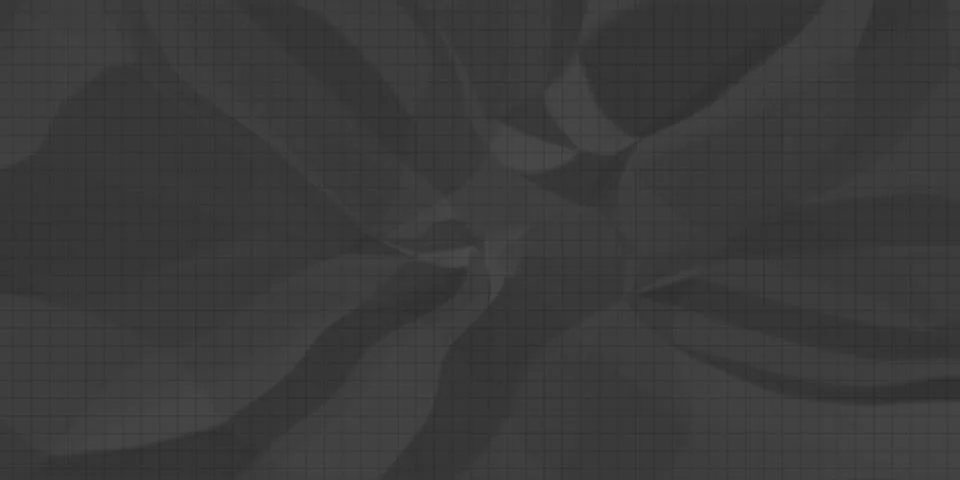 A dark grey abstract background featuring soft, flowing wave shapes overlaid  Stock Illustration