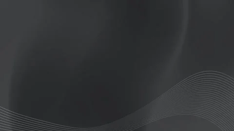 Dark Grey Abstract Wave Lines Background Loop. Stock Footage 286433108