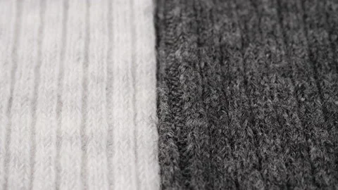 Dark grey and light grey Wool cloth texture, slider shot Stock Footage 221633977