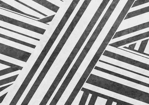Dark grey and white stripes abstract grunge texture minimal background Stock Illustration