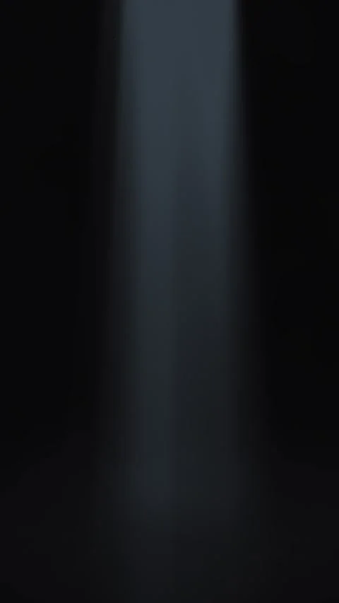 Dark grey background with vertical light rays, mystical atmosphere backdrop Stock Footage 302832992