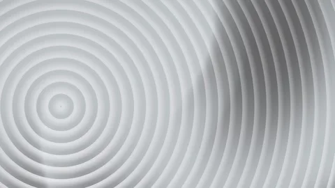 Dark Grey Circle Pattern Seamless Background Loop. Stock Footage 286420517