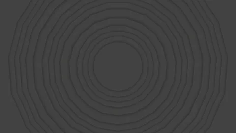 Dark Grey Concentric Circular Ripple Animation Clip Stockbeeldmateriaal 331617176