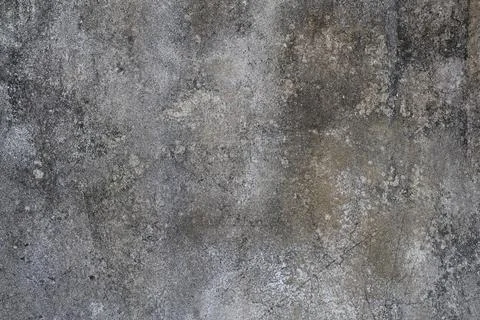 Dark grey concrete wall texture with weathered stone surface and grunge ind.. Stock Photos