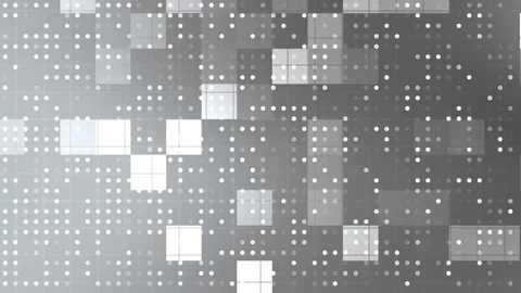 Dark Grey Dot Pattern Seamless Background Loop. Stock Footage 286423693