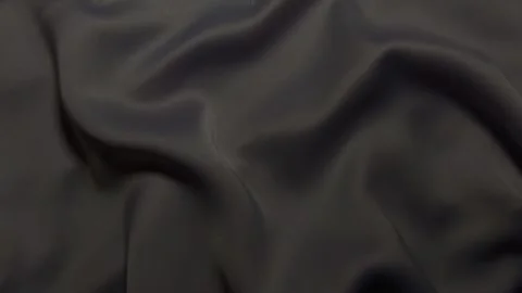 Dark grey fabric waving background Stock Footage 309840041