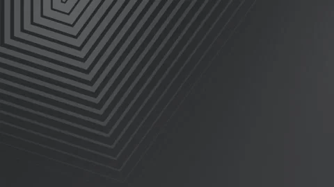 Dark Grey Geometric Abstract Line Background Loop Animation. Stock Footage 286775546