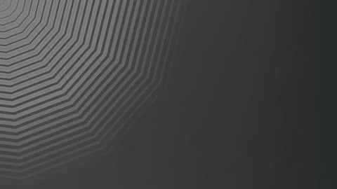 Dark Grey Geometric Line Background Loop. Stock Footage 286771424