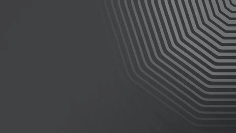 Dark Grey Geometric Line Pattern Background Loop. Stock Footage 286775737
