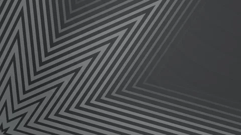 Dark Grey Geometric Striped Pattern Background Loop. Stock Footage 286425925