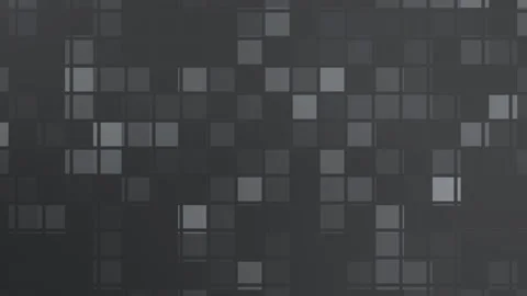Dark Grey Grid Pattern Background Loop. Stock Footage 286427693