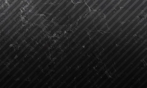 Dark grey marble texture with diagonal stripes background. minimal pattern. Illustrazione stock