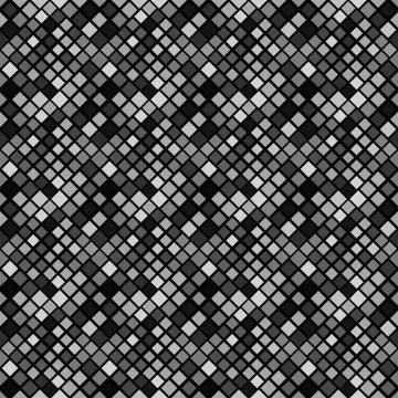 Dark grey seamless abstract square pattern background Illustrazione stock