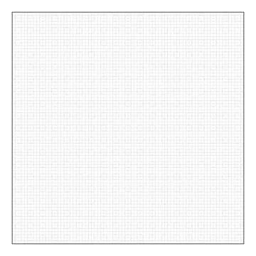 Dark Grey Square And Circles Sheet With Fine Grid Markings For Drawing Stock-Illustration