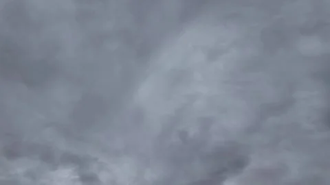 Dark Grey Storm Clouds Moving Across Sky Timelapse Video Stock Footage 334016088