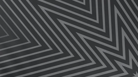 Dark Grey Zigzag Pattern Abstract Loop Background. Stock Footage 286775891