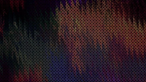 Dark Grid Design Background Loop Stock Footage 221607227