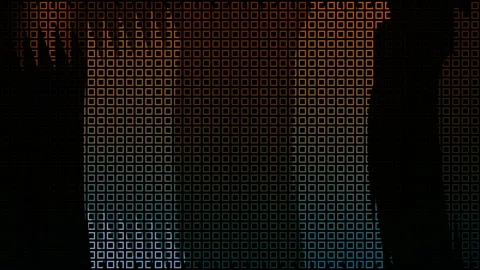 Dark Grid Design Background Loop Stock Footage 221608054
