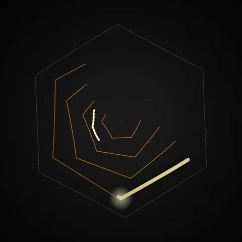 Dark Grid Pattern Background - Subtle Texture for Technology and Design Stock Footage 347262264