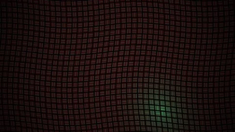 Dark grid pattern with colored squares. Stock Footage 335107430