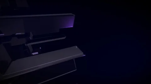 Dark Growth Looping Animation Stock Footage 73606832