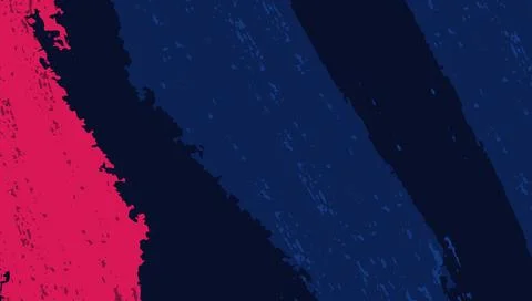 Dark Grunge Abstract Background with Red Blue Brush Strokes 스톡 일러스트