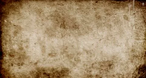 Dark grunge background, texture of old brown paper with spots and streaks Stock Illustration