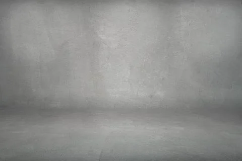 Dark grunge cement studio background Stock Photos