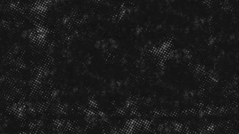 Dark Grunge Halftone Dust Texture Overlay with Dense Dot Patterns, Rough Surface Stock-Footage 342042164