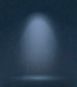 Dark grunge studio background Stock Illustration