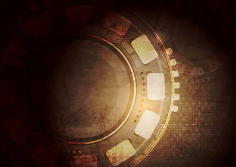 Dark grunge technology vector design Dark grunge technology vector design ... Stock Photos