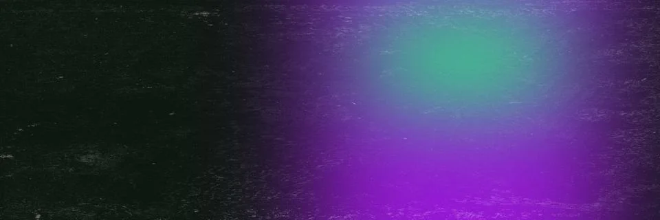 Dark grunge texture backdrop featuring vibrant purple and teal abstract lig.. Иллюстрация