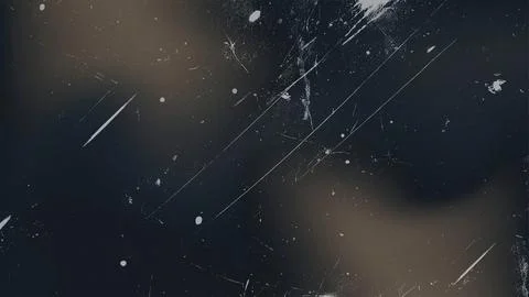 Dark grunge texture background with white scratches and distressed vintage film 스톡 사진