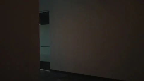 Dark Hall Stock Footage 158896844