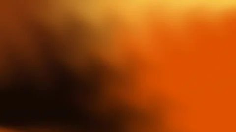 Dark Halloween Smoke Background with Orange Fire Glow Effect. Stock Footage 344865143