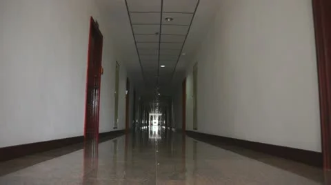 Dark Hallway 库存影片 20600571