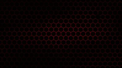 Dark Hexagon Stock Illustration