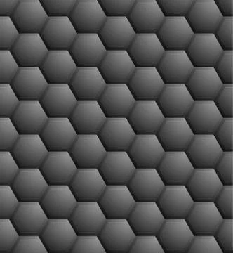 Dark hexagon pattern Stock Illustration