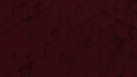 Dark Hexagonal Honeycomb Pattern Animation Stock Footage 306097960