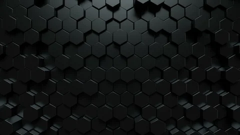 Dark hexagons background Stock Footage 102397410