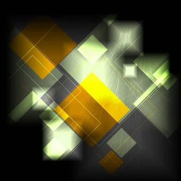 Dark hi-tech abstract background. Vector design eps 10 Dark hi-tech abstra... Stockfoto's