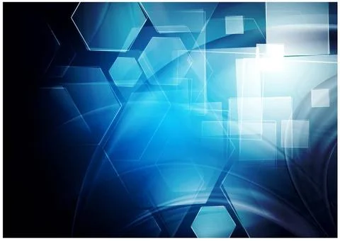 Dark hi-tech background. Vector illustration eps 10 Dark hi-tech backgroun... Stock Photos