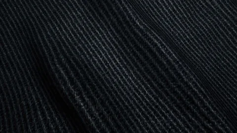 Dark high quality jeans texture,moving waves,Seamless loop Stock Footage 72501423