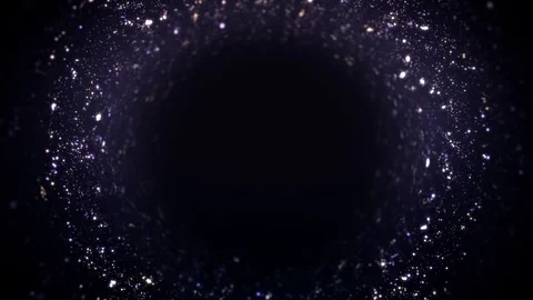 Dark Hole glow Stock-Footage 76284307