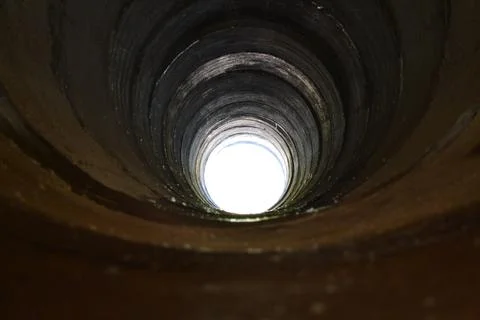 Dark hole Foto stock