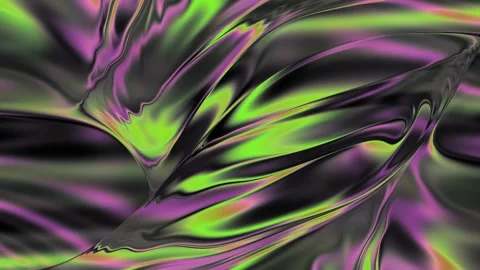 Dark holographic dance. Colored mist. Hydrochrome. Stock Footage 313468286