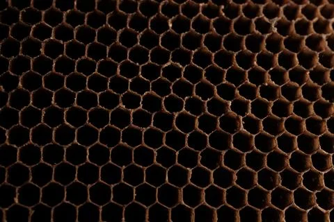 Dark honeycomb hexagonal texture background Fotos de archivo