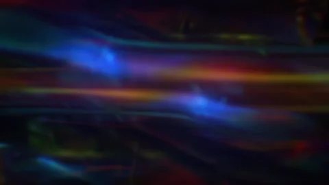 Dark Horizontal Neon Streaks Abstract VJ Background Loop Stock Footage 333302753